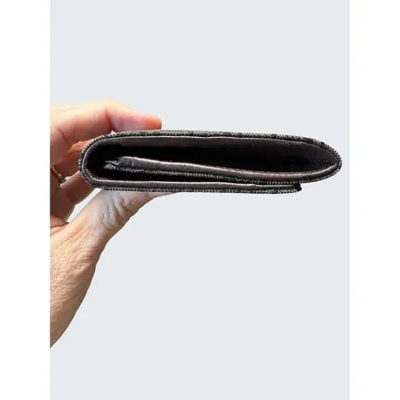 Vintage Celine Macadam Canvas Continental Wallet – Brown - Picture 4 of 7